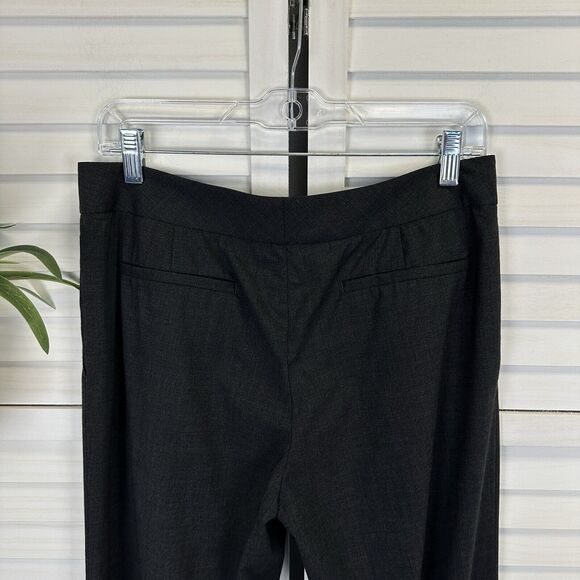 Lafayette 148 New‎ York Virgin Wool Trousers Charcoal Dress Pants Womens Size 4 - Picture 5 of 9